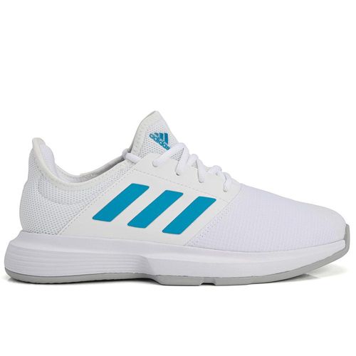 Tênis Adidas Gamecourt Branco e Azul