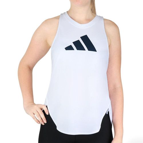 Regata Adidas 3 Bar Logo Branca