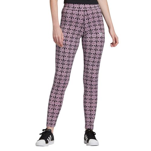 Calça Legging Adidas Estampada Trefoil-PP PP