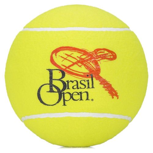 Bola de Tênis Gigante Pró Spin Brasil Open Amarela - Para autógrafo
