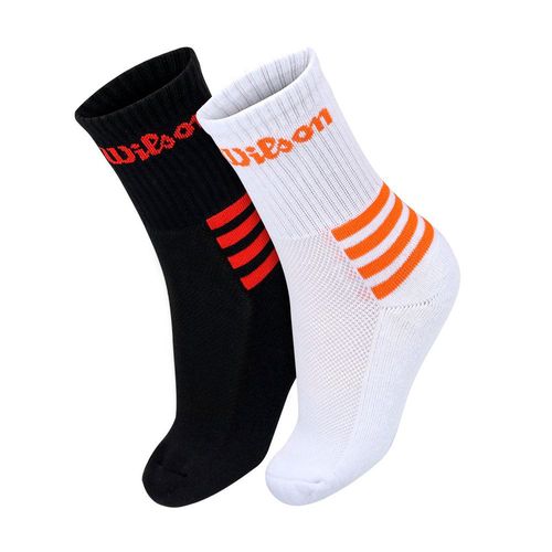 Meia Wilson P1412403 34 ao 38 - Pack com 02 Pares Preto e Branco