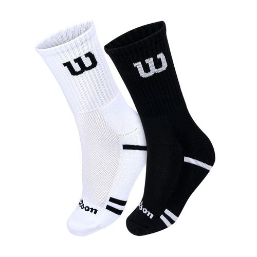 Meia Wilson P2412408 39 ao 44 - Pack com 02 Pares Branca e Preta