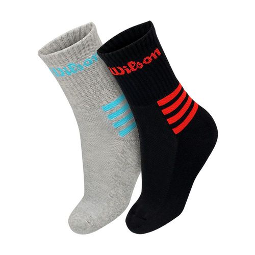 Meia Wilson P1412403 34 ao 38 - Pack com 02 Pares Cinza e Preto