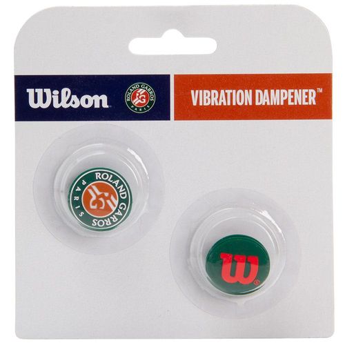 Antivibrador Wilson Roland Garros Dampener Verde - Embalagem com 2 unidades