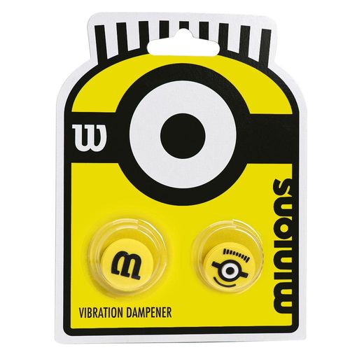 Antivibrador Wilson Minions Amarelo e Preto