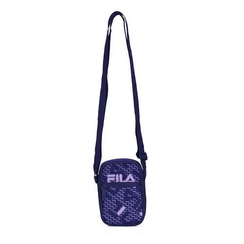 Bolsa Fila Lateral Urban Azul Náutico e Roxo