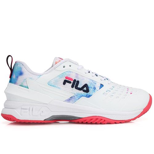 Tênis Fila Axilus Ace Branco Coral e Multi Color-34
