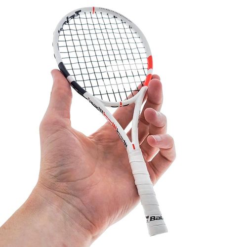 Mini Raquete Babolat Pure Strike Branca Vermelha e Preta