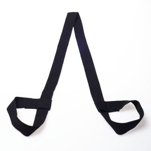 Alça Porta Tapete de Yoga Ajustável - Mat Strap Liso - 100% Algodão