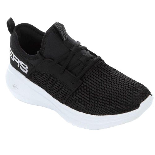 Tênis Skechers Go Run Fast Valor Masculino - Preto e Branco