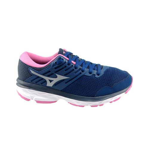 Tênis Mizuno Hawk 3 Feminino - Azul e Rosa