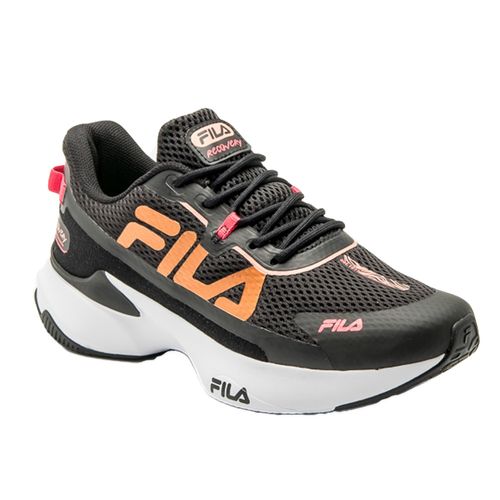 Tênis Fila Recovery Feminino - Preto e Coral