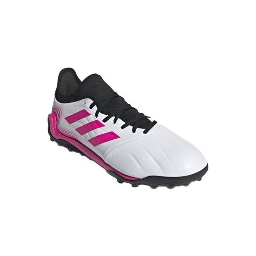 Chuteira Adidas Copa Sense 3 Society - Branco e Rosa