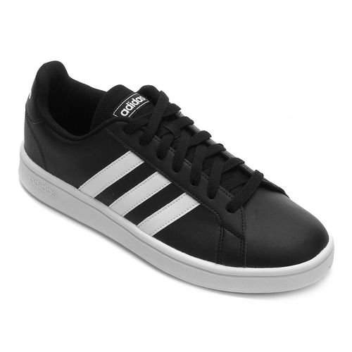 Tênis Adidas Grand Court Base Masculino - Preto