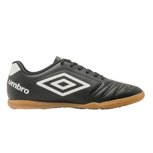 Chuteira Umbro Indoor Class Masculina - Preto e Branco