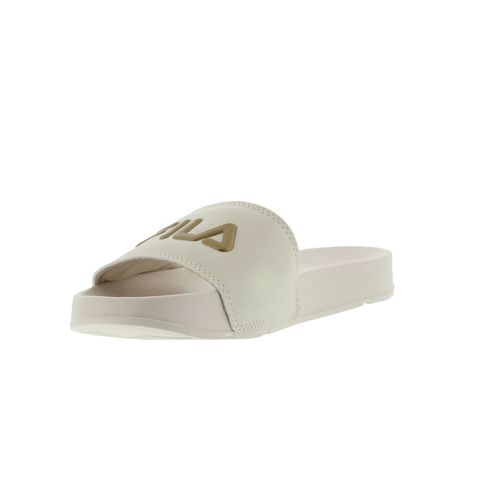 Chinelo Fila Drifter Basic Feminino - Bege e Dourado