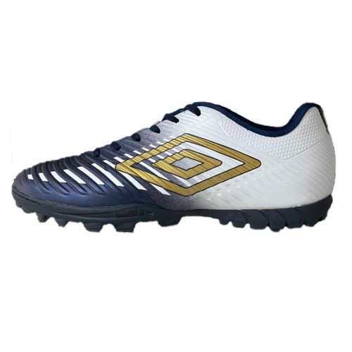 Chuteira Society Umbro Fifty III - Marinho e Branco