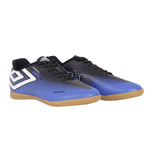 Chuteira Umbro Raptor Futsal Masculina - Azul e Preto