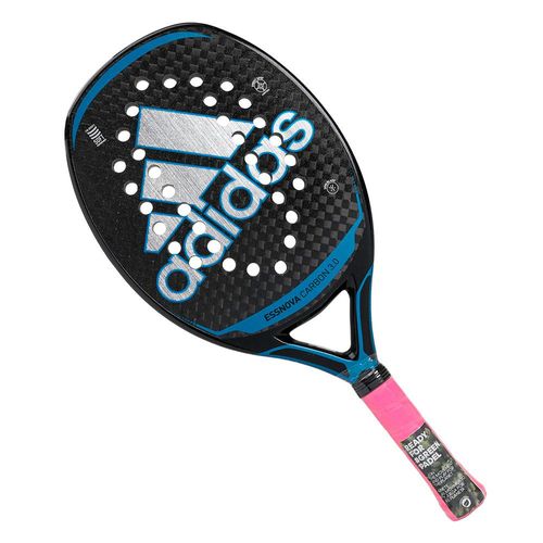 Raquete de Beach Tennis Adidas Essnova Carbon 3.0 Preta e Azul
