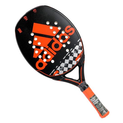 Raquete de Beach Tennis Adidas Adipower Lite H24 Preta e Laranja