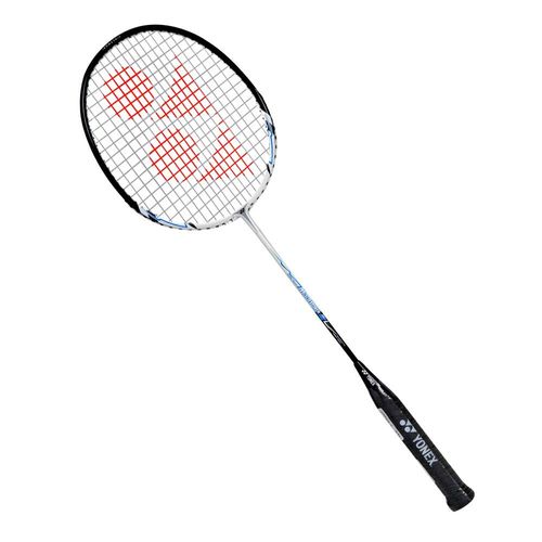 Raquete de Badminton Yonex Muscle Power 2 Branca Preta e Azul