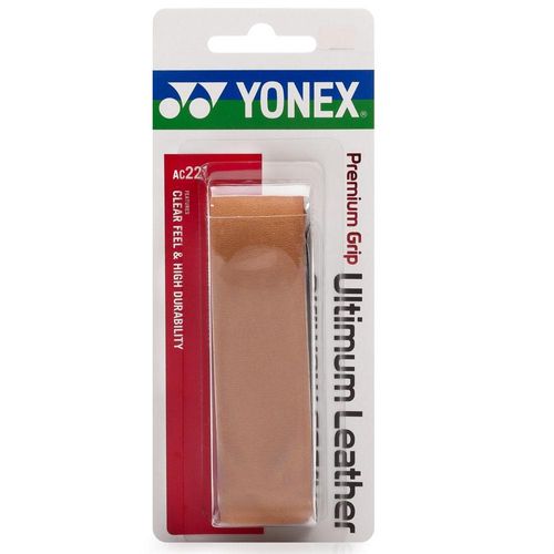 Cushion Grip Yonex de Couro Natural Premium