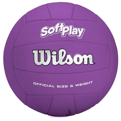 Bola de Vôlei Wilson Soft Play Roxa