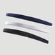 Elastic-band-x3-black-white-nav-no-size-Branco-preto