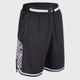 Calca-masculina-de-Basquete-Kipsta-SH500R-preto-rosa-G