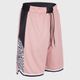 Calca-masculina-de-Basquete-Kipsta-SH500R-preto-rosa-G