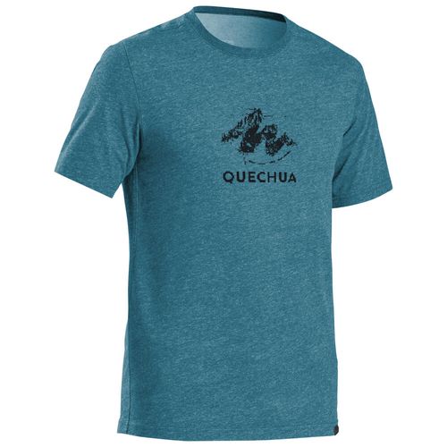 Tee-shirt-nh500-heather-dark-men-l-Azul-petroleo-M