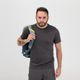 Camiseta-masculina-de-trilha-MH100-cinza-chumbo-PP