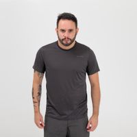 Camiseta-masculina-de-trilha-MH100-cinza-chumbo-M