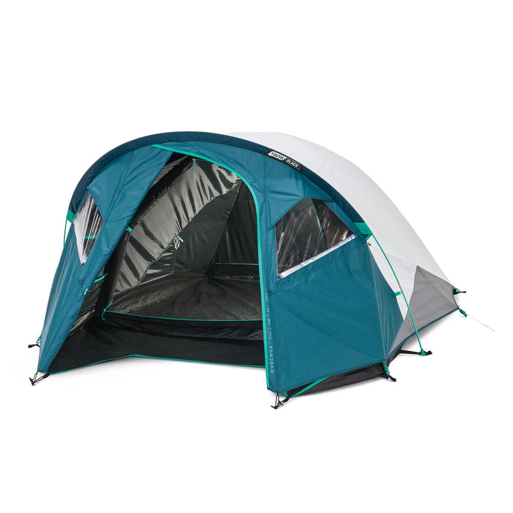 Barraca de Camping Quechua 3 pessoas Mh100 Fresh & Black