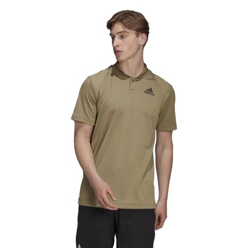 Camisa Polo Adidas Club Tennis Masculina - Marrom Claro - Decathlon