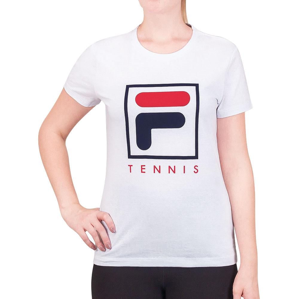 camiseta branca fila