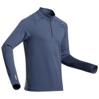 Bl-ski-500-1-2-zip-top-m-dark-grey-xs-Azul-GG