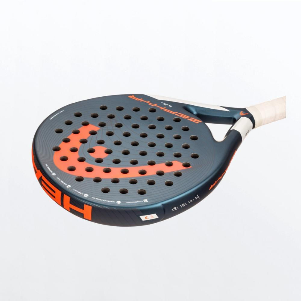 Raquete de Padel HEAD Zephyr UL Azul e Laranja decathlonstoreapp