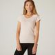 Tee-shirt-500-slim-gym-women-black-pp-Rosa-3G