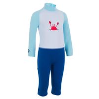 Camiseta-manga-comprida-infantil-de-natacao-Anti-UV-azul-12-MESES