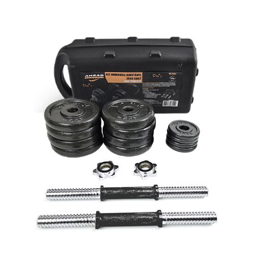 Kit Pares Dumbbell Halteres Ajustável Iron Cast até 15kg é boa?
