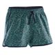 Short-feminino-de-ginastica-W500-verde-10-11-ANOS