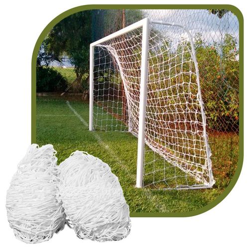 Par de Rede para Trave de Gol Society Suiço 5mts Fio 4 Nylon Menor preço em Par de Rede para Trave de Gol Society Suiço 5mts Fio 4 Nylon