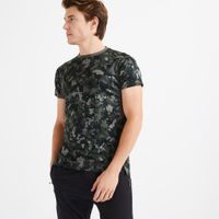 T-shirt-120-kaki-print-3xl-Caqui-camuflado-M
